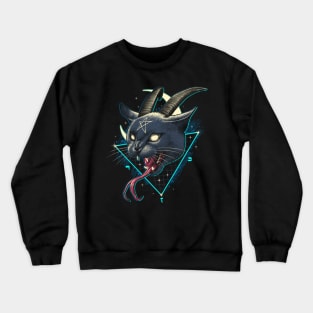 Rad Devil Cat Crewneck Sweatshirt